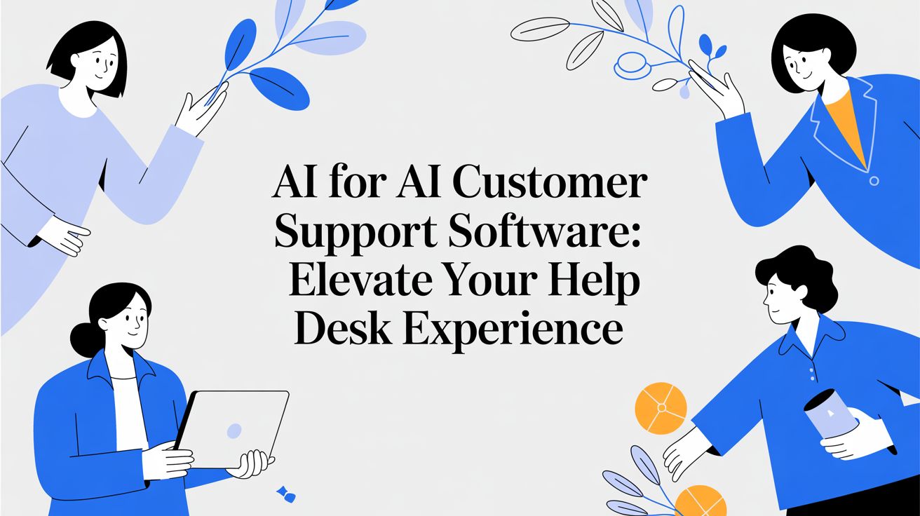 Ai for ai customer support software: Elevate Your Help Desk Experience