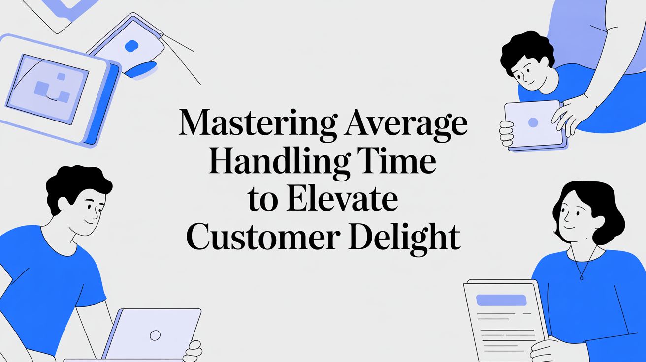 Mastering Average Handling Time to Elevate Customer Delight