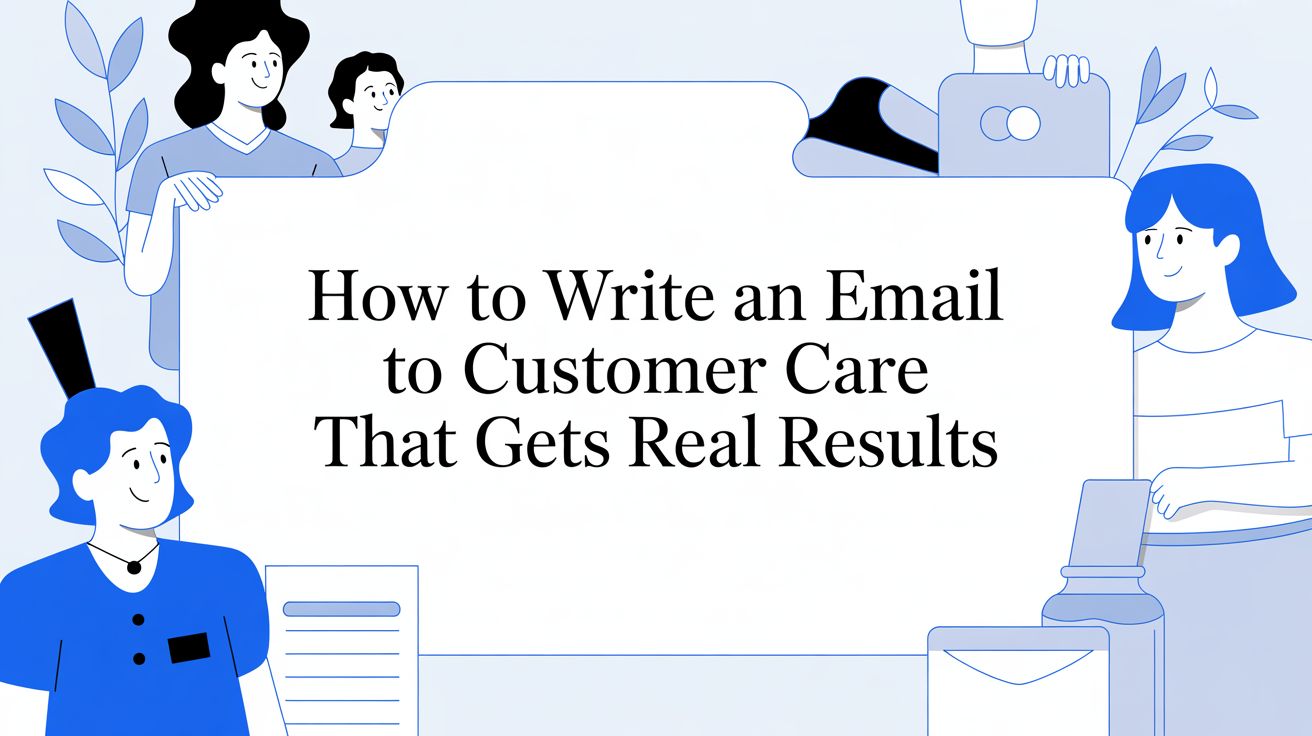 How to Write an Email to Customer Care That Gets Real Results