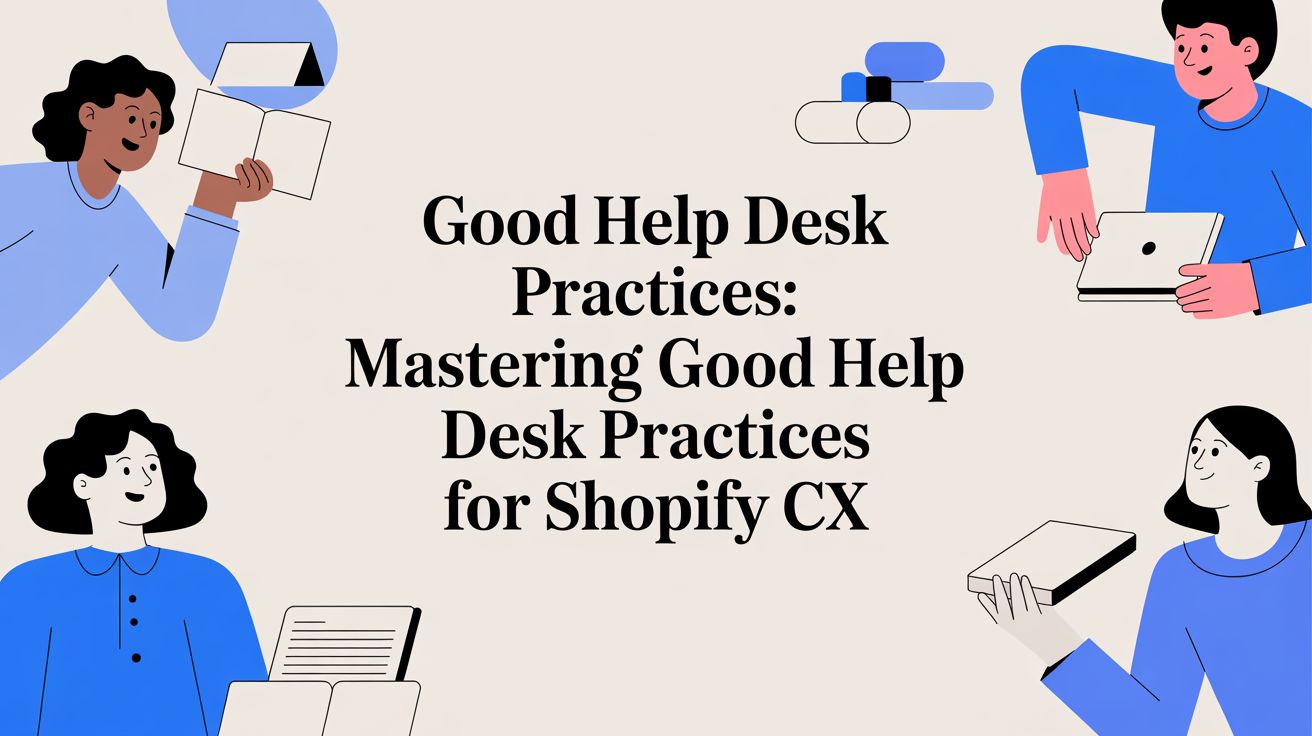 Good Help Desk Practices: Mastering good help desk practices for Shopify CX