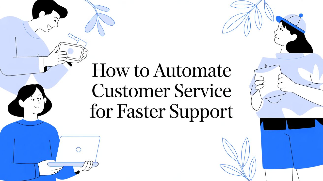 How to Automate Customer Service for Faster Support