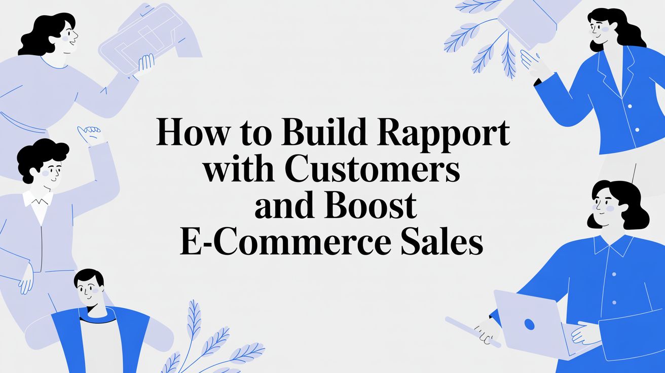 How to Build Rapport With Customers and Boost E-commerce Sales