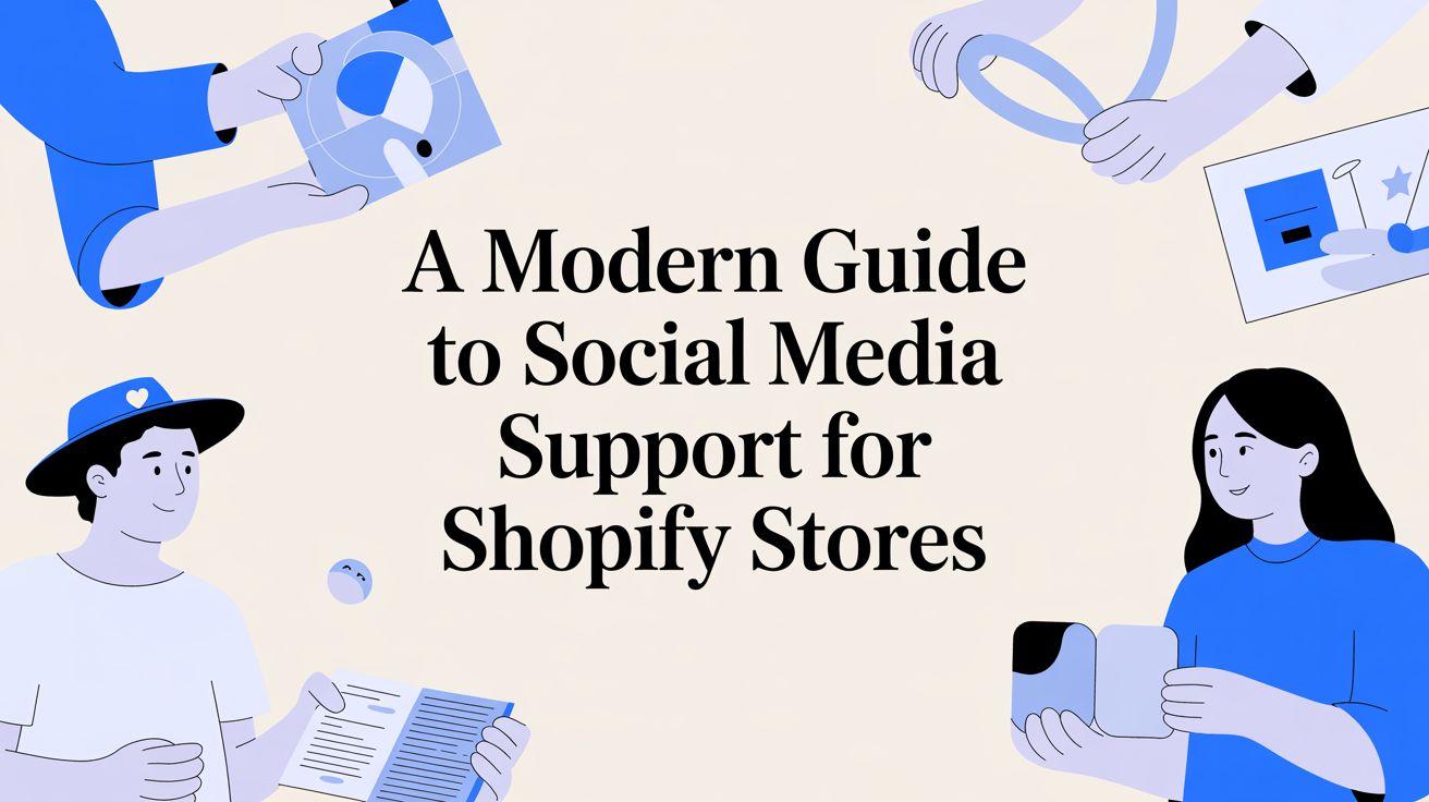 A Modern Guide to Social Media Support for Shopify Stores